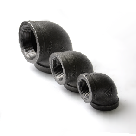 CODO HIERRO NEGRO 90§