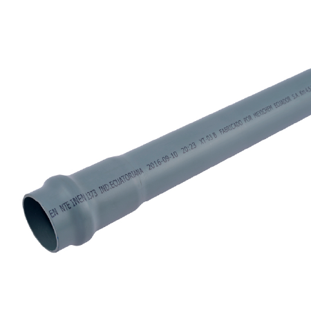 TUBERIA PVCP UNION Z  0.63 Mpa