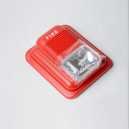 LUZ ESTROBOSCOPICA ROJA C/SIRENA 12V
