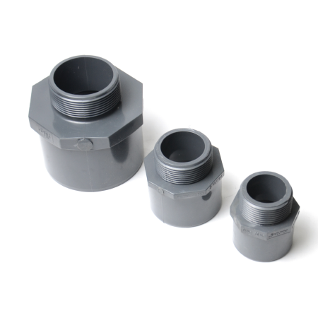ADAPTADOR MACHO  C/R PVC PRESI